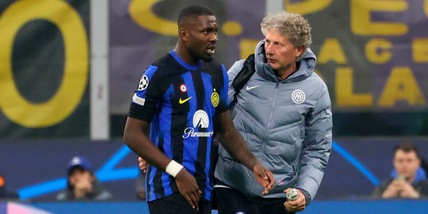 Infortunio Thuram, cosa filtra: ansia Inter, quali partite può saltare