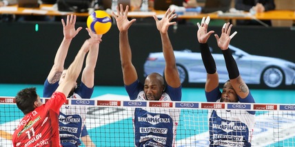 Piacenza sbanca Civitanova e ipoteca il terzo posto