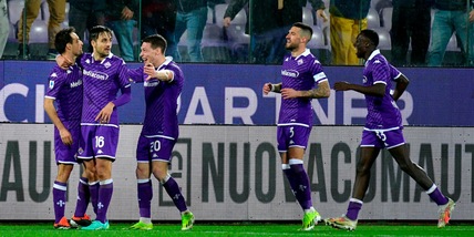 La Fiorentina ribalta la Lazio e la scavalca in classifica: decide Bonaventura