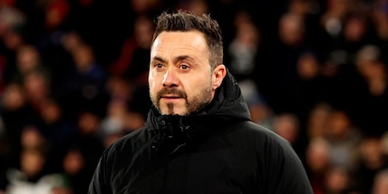 De Zerbi e l'infortunio di Mitoma: "È una situazione molto brutta"