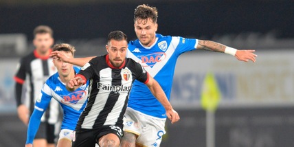 Brescia, pari anche ad Ascoli. Reggiana ripresa da Odogwu