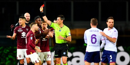 Rabbia Toro: un tempo in dieci e pari con la Fiorentina. Ilic va ko dopo 9'