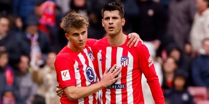 Simeone profeta, Morata a segno: Atletico ok. Solo un pari per il Barcellona