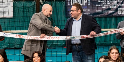 La Fipav Lazio l'8 marzo dona una rete con l' hashtag #NoallaViolenzasulleDonne