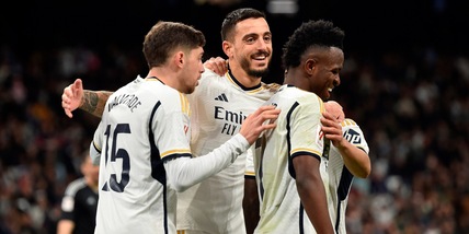 Poker del Real Madrid al Celta: Ancelotti resta a +7 sul Girona