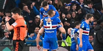 Pirlo ribalta l'Ascoli in 8 minuti: Kasami-De Luca, la Sampdoria vince 2-1