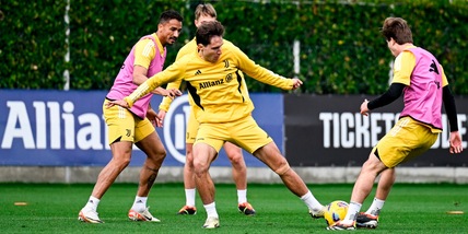 Juve al lavoro verso il Genoa, Allegri sorride: come stanno Rabiot e Perin