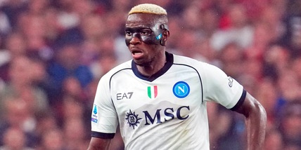 Osimhen, allarme per l'Inter: non si allena, "affaticamento post Champions"