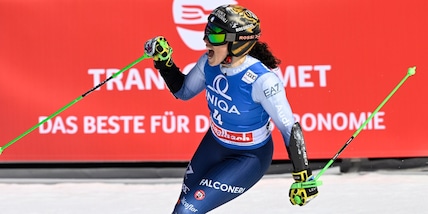 Brignone, finale stellare: trionfa anche a Saalbach, ma la coppa va a Gut