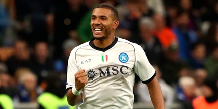 Juan Jesus risponde a Darmian: Inter-Napoli è 1-1, Inzaghi a +14 sul Milan