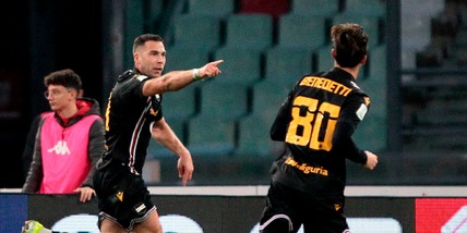 Il Como vola con Cutrone, al Pisa non basta l’ex Juve. Colpo Samp, Cremonese ko