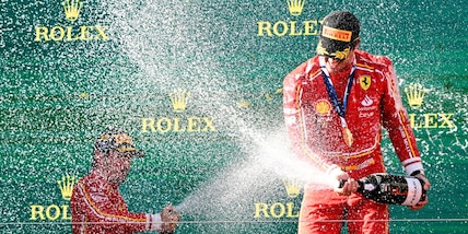 Su Sky e Now volano gli ascolti per la Ferrari e Sinner