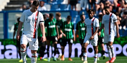 Milan fermato dal Sassuolo: ora il derby può assegnare lo scudetto all'Inter