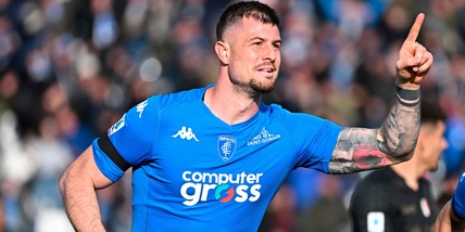 Cerri affonda il Napoli: colpaccio Empoli, vittoria in memoria di Allegri