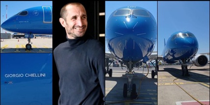 Chiellini come Del Piero: Ita Airways gli dedica un aereo!