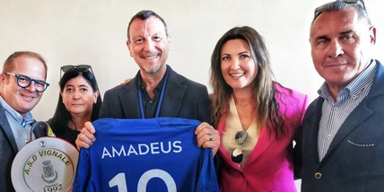 Da oggi la Nazionale di Tamburello ha un giocatore in più: Amadeus