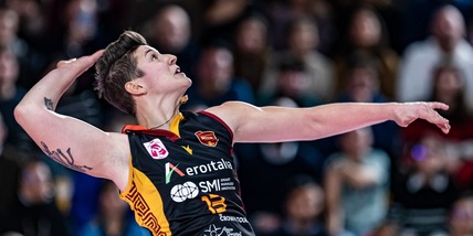 Volley Femminile: Giulia Melli giocherà ancora con la Roma