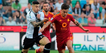 Diretta Udinese-Roma ore 20: dove vederla in tv, in streaming e formazioni ufficiali