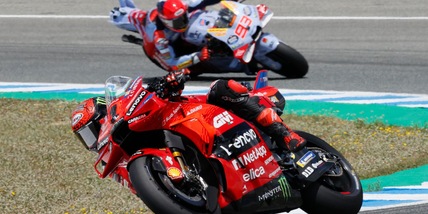 Bagnaia-Marquez, finale da brividi: Pecco resiste e vince, Jerez azzittita