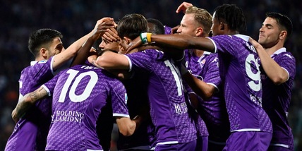 Manita Fiorentina, Sassuolo in caduta libera: Italiano aggancia il Napoli