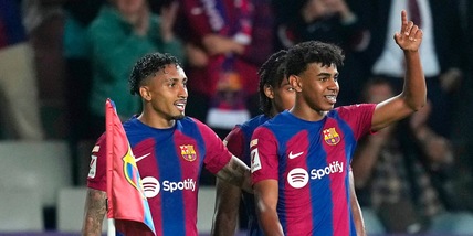 Yamal-Raphinha, Real Sociedad ko: il Barcellona supera il Girona al 2° posto