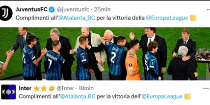 Dalla Juve all’Inter e al Napoli: la Serie A applaude l’impresa dell'Atalanta