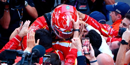 "Alla fine pensavo a mio padre": Leclerc in lacrime tra gioia e dolore