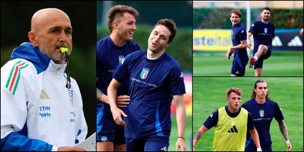 Italia, countdown Europeo: al lavoro tra sorrisi e concentrazione