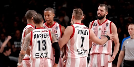 L'Olimpia Milano passa a Bologna: Virtus ko in gara 1 della finale Scudetto