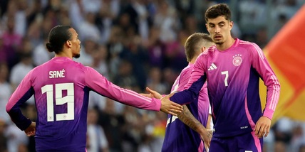 La Germania vince in rimonta, cade l'Inghilterra. Milik ko nel tris della Polonia