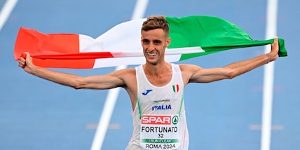 Fortunato, bronzo nella 20 km di marcia agli Europei di Atletica di Roma