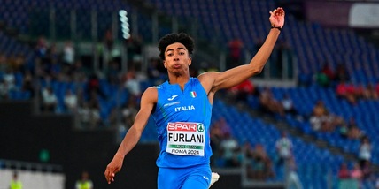 Furlani secondo agli Europei di Atletica: davanti a lui solo un grande Tentoglou