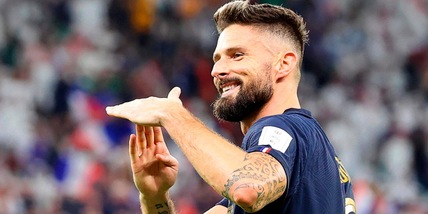 Giroud, ultima danza con ironia: "Thuram? Un fratellino ma è interista..."