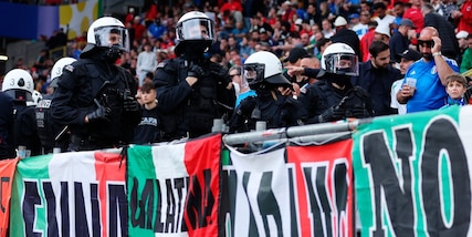 Italia-Albania, alta tensione: fermati 50 italiani, polizia nello stadio