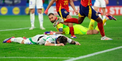 Italia, Donnarumma non basta: Spagna prima, decisivo l'autogol di Calafiori