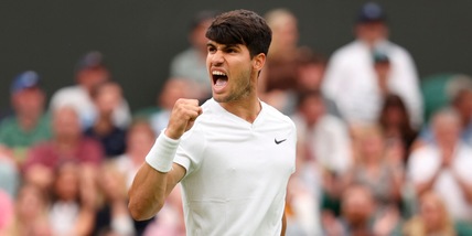 Wimbledon, Alcaraz agli ottavi col brivido: Tiafoe ko in cinque set