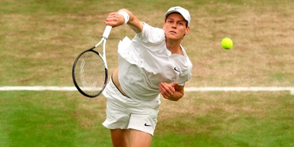 Sinner vola ai quarti di Wimbledon: Shelton ko in tre set