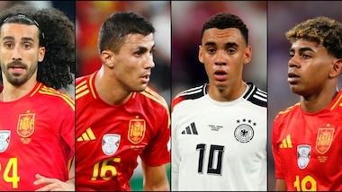 Euro 2024, la top 11: domina la Spagna, solo un calciatore della Serie A