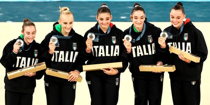 Olimpiadi, nuova medaglia Italia: argento in ginnastica artistica per le Fate!