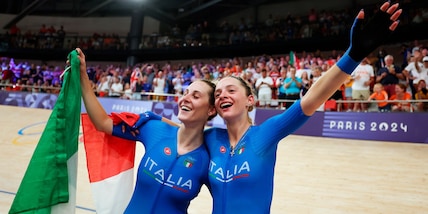 Olimpiadi, che bella Italia! Oro Consonni-Guazzini nella madison di ciclismo su pista