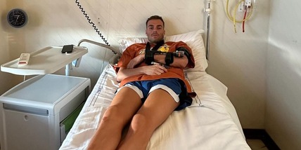 Paltrinieri più forte della sfortuna: gomito rotto "Ma torno presto"