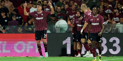 Pirlo, altro ko: vince la Salernitana per 3-2. Sassuolo beffato a Bari