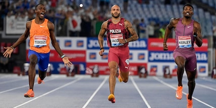 Golden Gala: Tebogo vola nei 100, Jacobs no