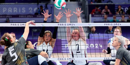 Paralimpiadi: Italia del sitting lotta ma cede agli Stati Uniti