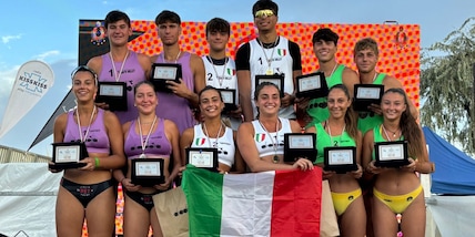 Beach Volley: i Campioni U 20 sono Nika/Toppetti e Iurisci/Marini