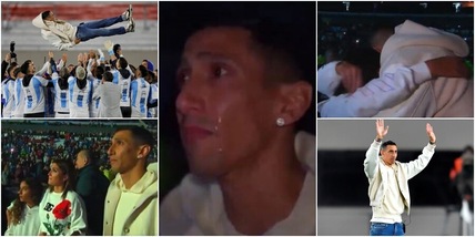 Di Maria si scioglie, con lui piangono tutti: “Papà, sei il migliore al mondo"