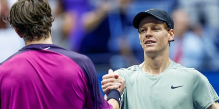 Sinner batte Draper e fa boom in tv su SuperTennis e su Sky