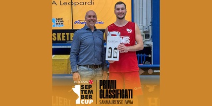 BEA Chieri, Erowa September Cup: Sanmaurense Pavia vince il torneo, buoni segnali dai Leopardi