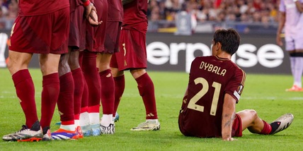 Roma, Juric: "Dybala ha sentito un fastidio. Volevo fargli fare 70-80' ma..."