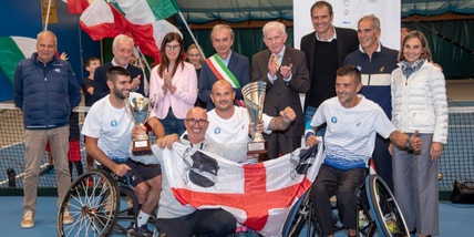 Match Ball Bra: al Tc Terranova di Olbia lo scudetto del tennis in carrozzina